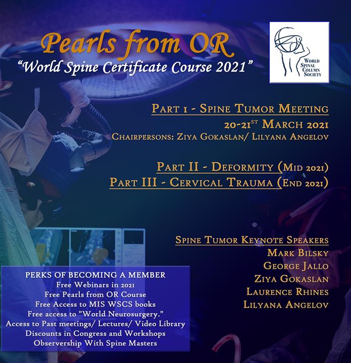 WSCS Pearls from OR Certificate Course