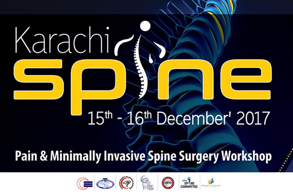 Karachi Spine 2017 15th-17th December 2017